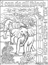 Doodle Phil4 13 Elephants Paper Gifts For Estefany