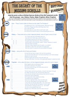 The Secret of the Missing Scrolls; fun Bible adventure theme for kids about the Dead Sea Scrolls; Bible puzzle; free printable