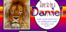 FREE Dare to be a Daniel poster for kids (Daniel in the Lions' Den) with Bible verse from Daniel 1:8; free printable