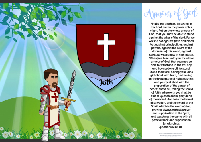 Armour of God ~ A couple of new freebies