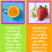 FREE Fruit of the Spirit Bible bookmarks; Galatians 5:22-23; strawberry on orange background with purple border; orange slice on lime green and blue background with bright pink border; pink, purple and white text; free printable