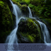 FREE Waterfall Poster with Bible verse from 2 Chronicles 20.12; free printable